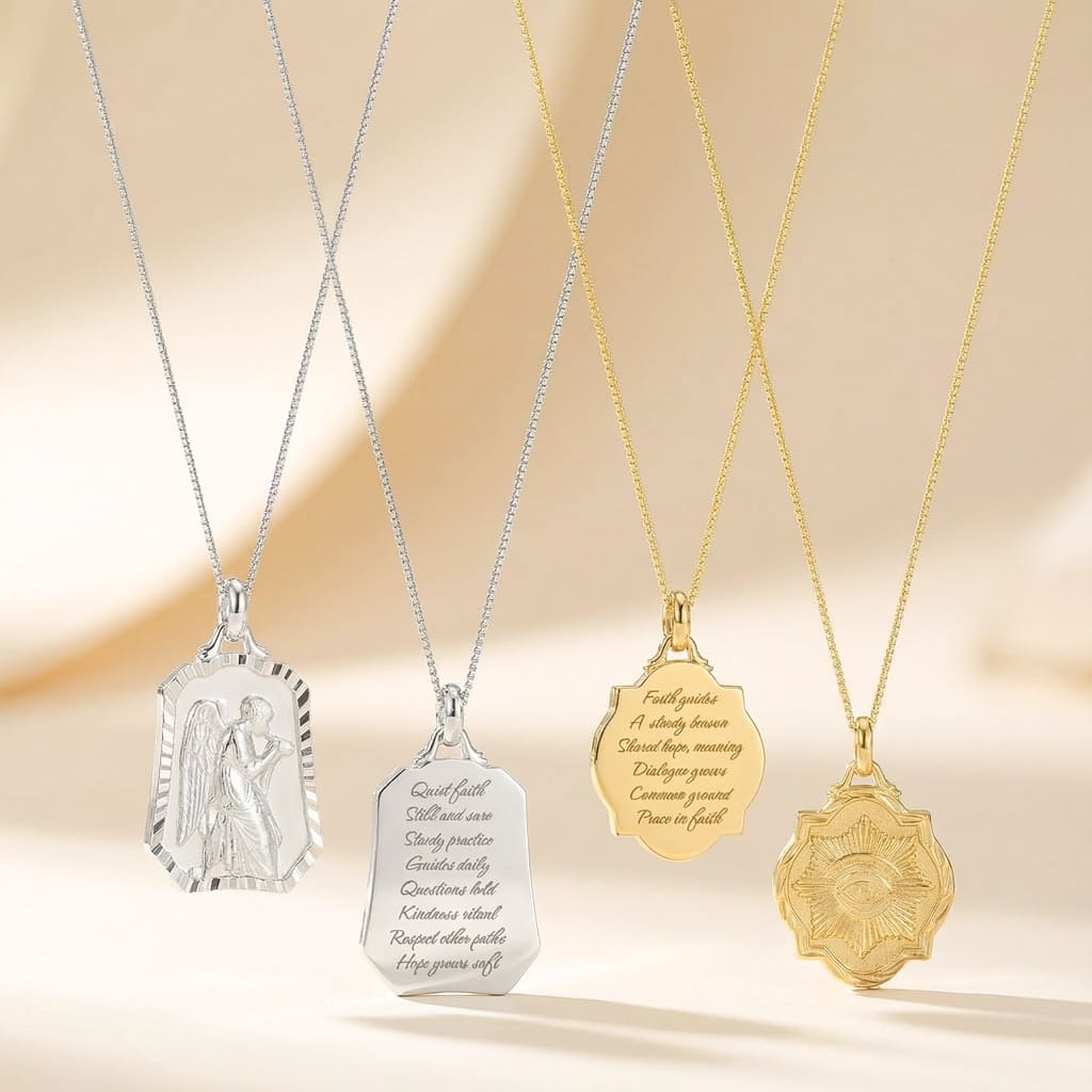 Gloria Relief Pendant